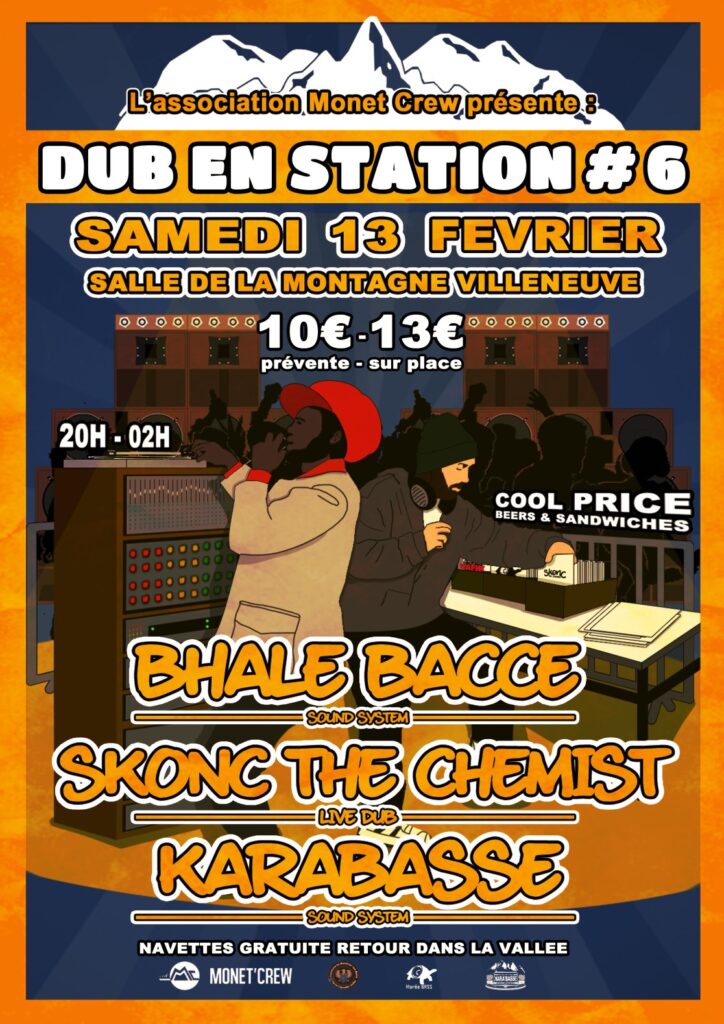 affiche dub en station #6