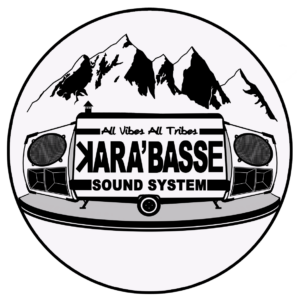 Kara'basse sound noir sur blanc